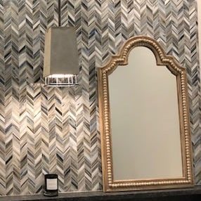 CAROLYN CHEVRON BACKSPLASH